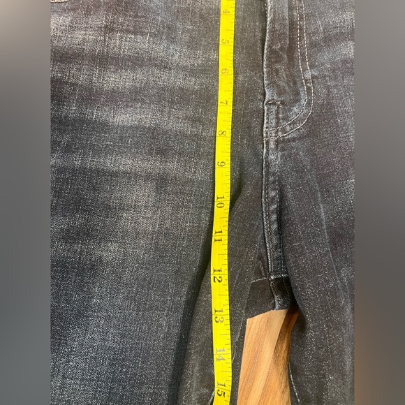 Lucky Brand Jeans Mens 38x32 Blue 410 Athletic Straight Stretch Dark Wash Denim - Picture 5 of 12